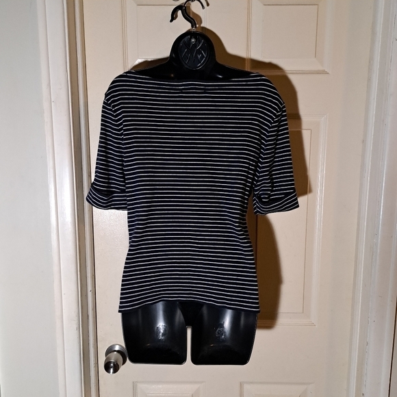 Lauren Ralph Lauren striped blouse size XL - Picture 2 of 7